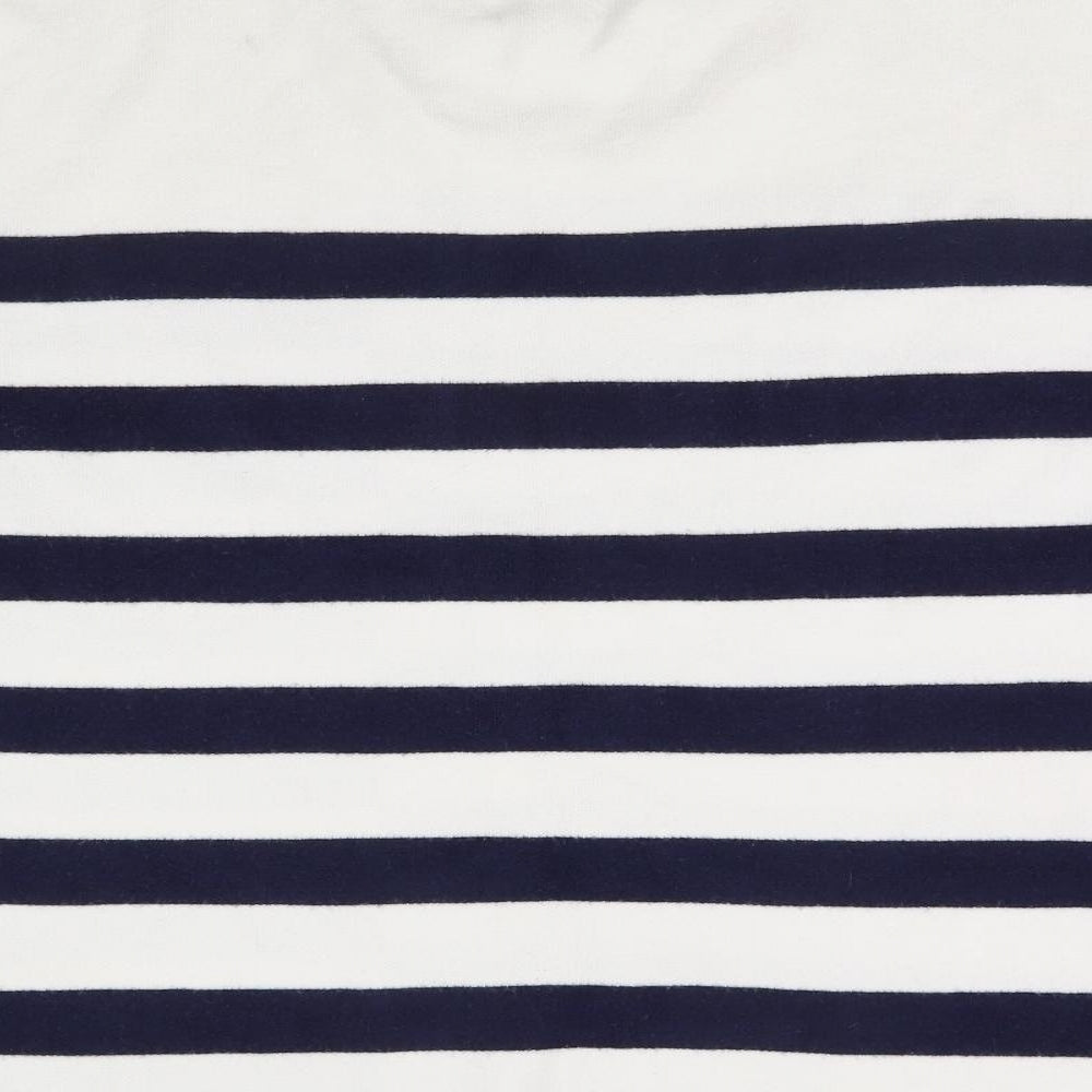 TU Womens Blue Striped  Pullover Jumper Size 22