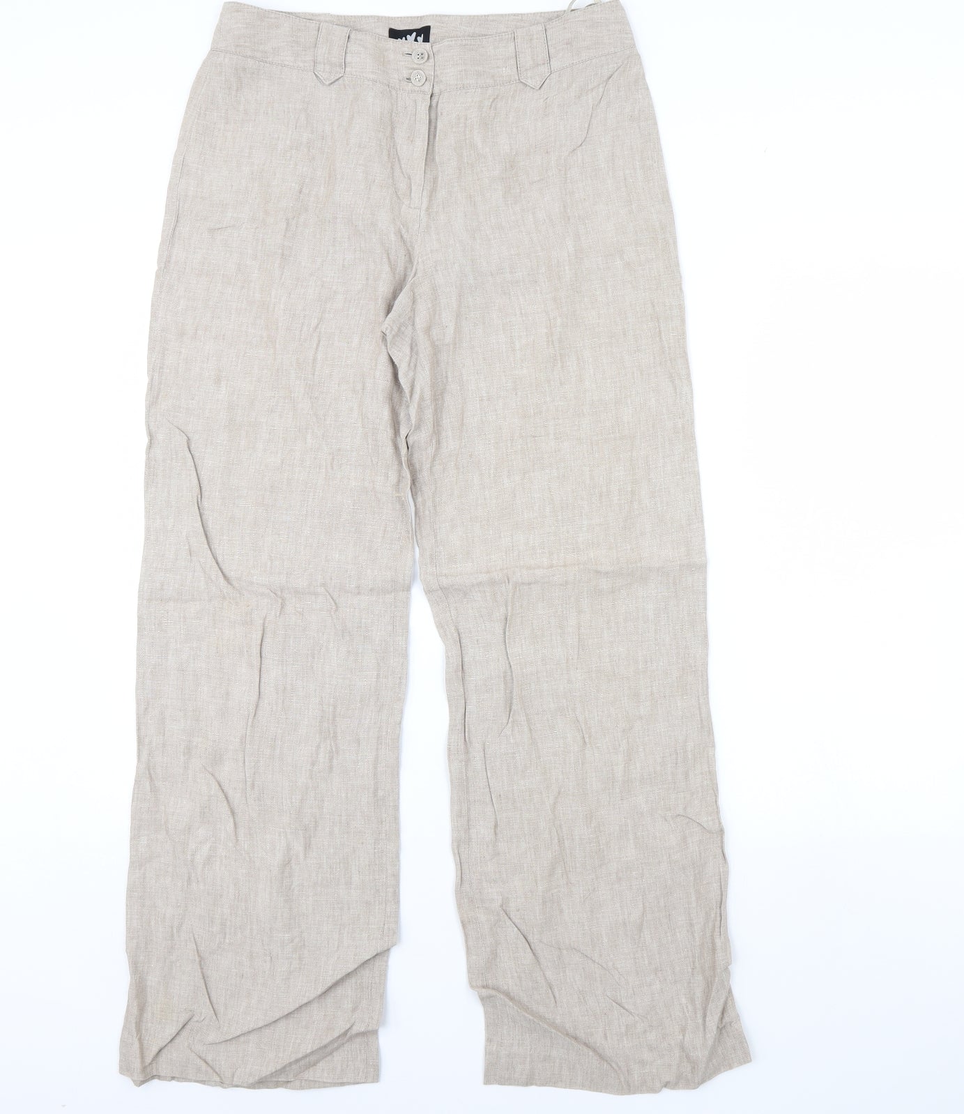 Per Una Womens Beige   Trousers  Size 12 L33 in