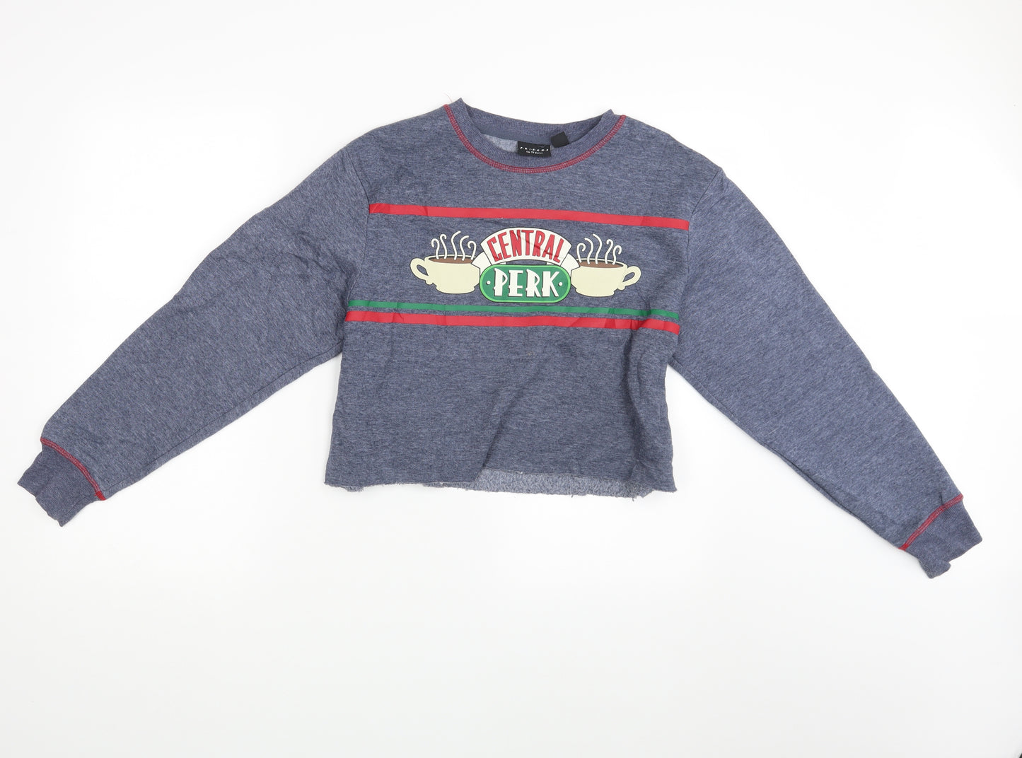 Primark Womens Blue   Pullover Jumper Size XS  - FRIENDS