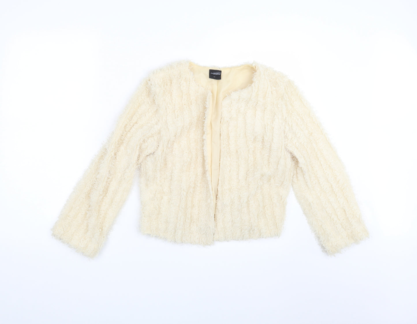 Cupcake Womens Ivory   Cardigan Jumper Size 12