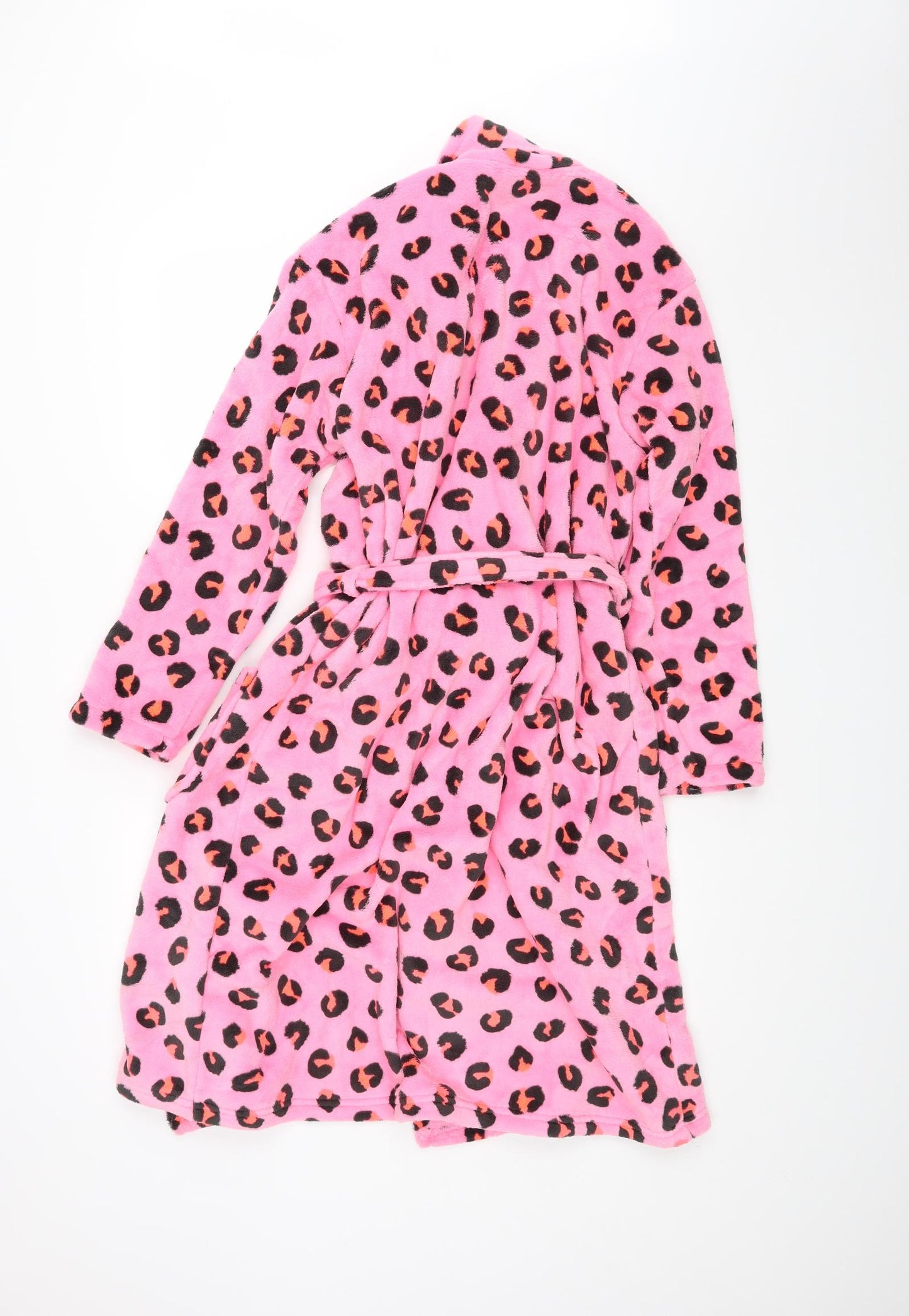 Marks and Spencer Girls Pink Animal Print   Robe Size 13-14 Years