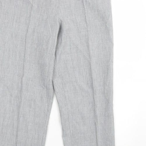 Marks and Spencer Womens Grey   Trousers  Size 14 L25 in