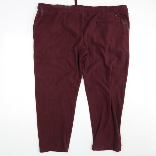 Marks and Spencer Womens Red   Sweatpants Trousers Size 4XL L26 in