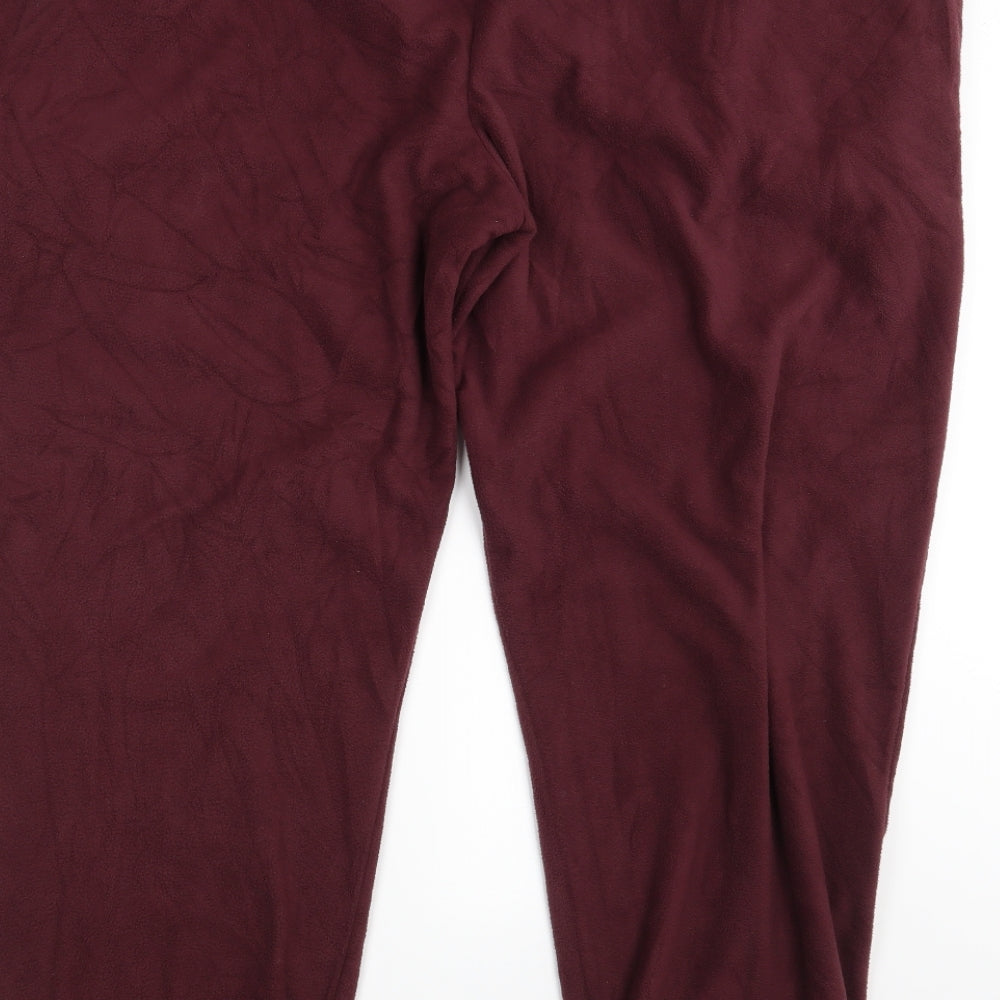 Marks and Spencer Womens Red   Sweatpants Trousers Size 4XL L26 in