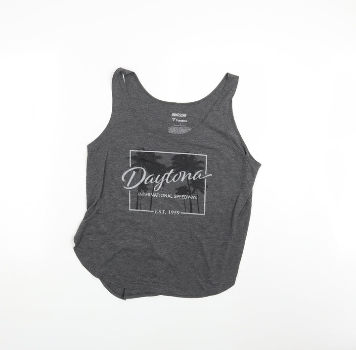Fanatics Womens Grey Camisole Tank Size L