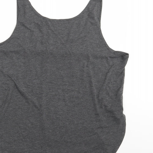Fanatics Womens Grey   Camisole Tank Size L