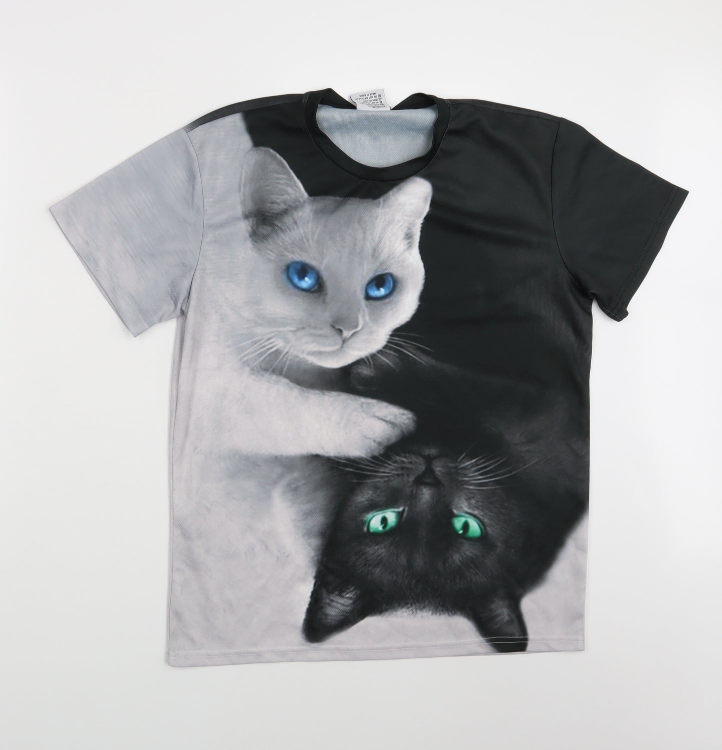 Bian yi long Womens Multicoloured   Basic T-Shirt Size 2XL