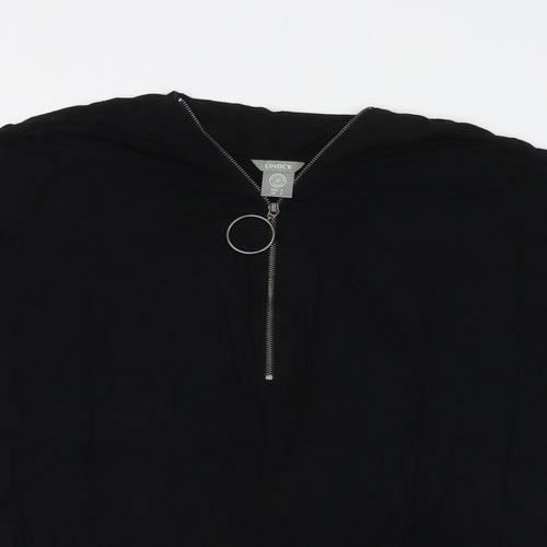 Lindex Womens Black   Basic Blouse Size S