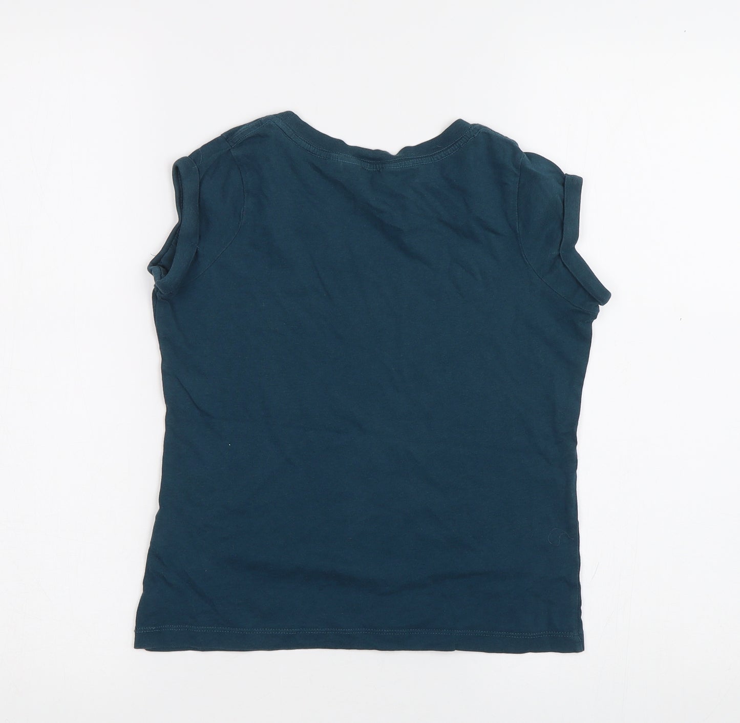 New Look Girls Green   Basic T-Shirt Size 9 Years  - NYC