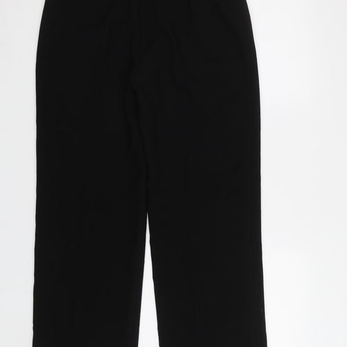 Laura Clement Womens Black   Dress Pants Trousers Size 12 L29 in