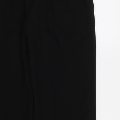 Laura Clement Womens Black   Dress Pants Trousers Size 12 L29 in