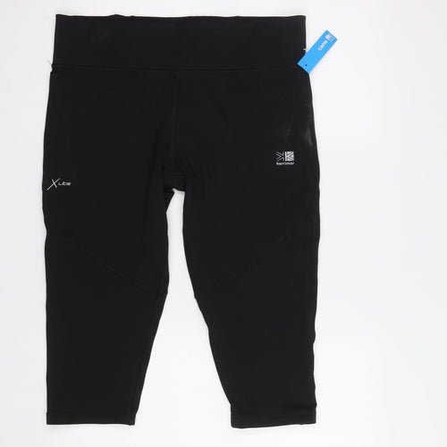 Karrimor Womens Black   Compression Shorts Size 18