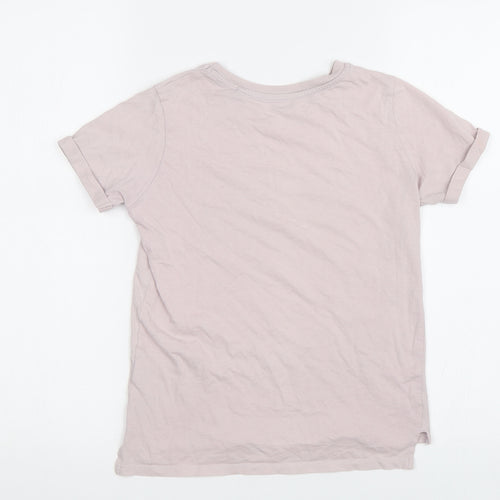 River Island Girls Pink   Basic T-Shirt Size 7-8 Years  - NYC