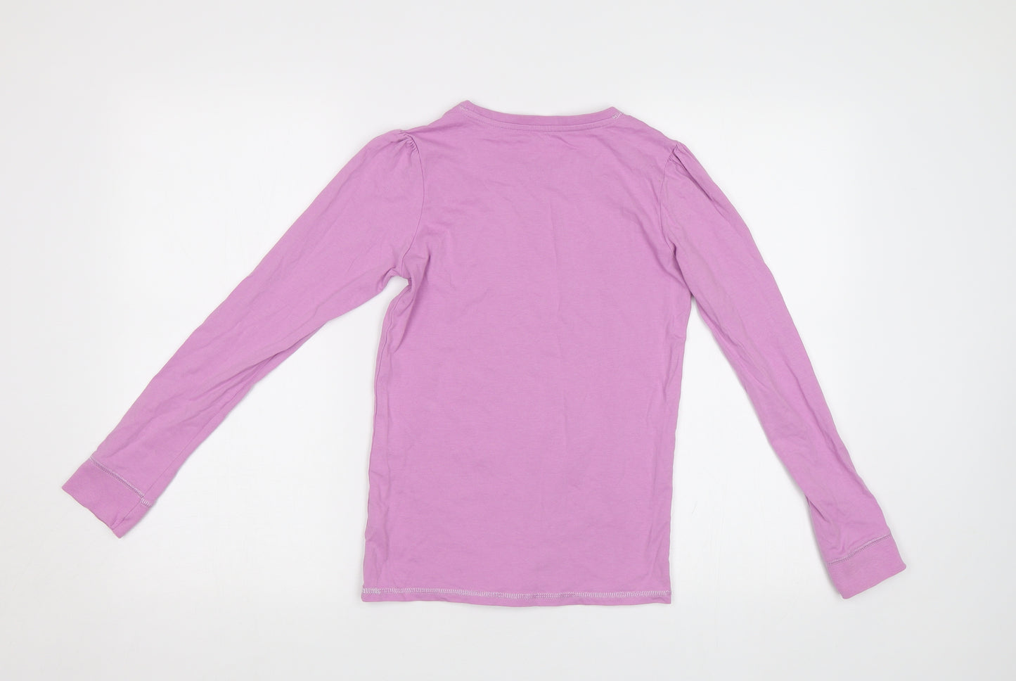TU Girls Purple   Basic Polo Size 12 Years  - Unicorn