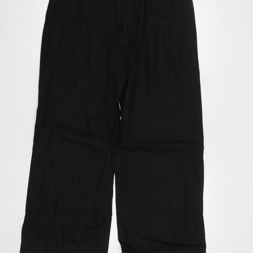 Free Link Womens Black   Trousers  Size 12 L28 in