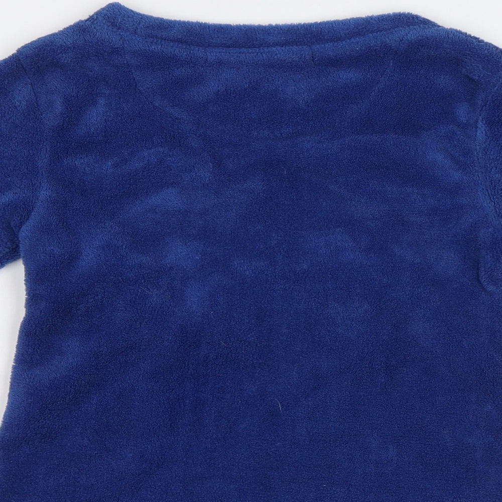 Chill Out Boys Blue    Pyjama Top Size 4-5 Years  - Dino