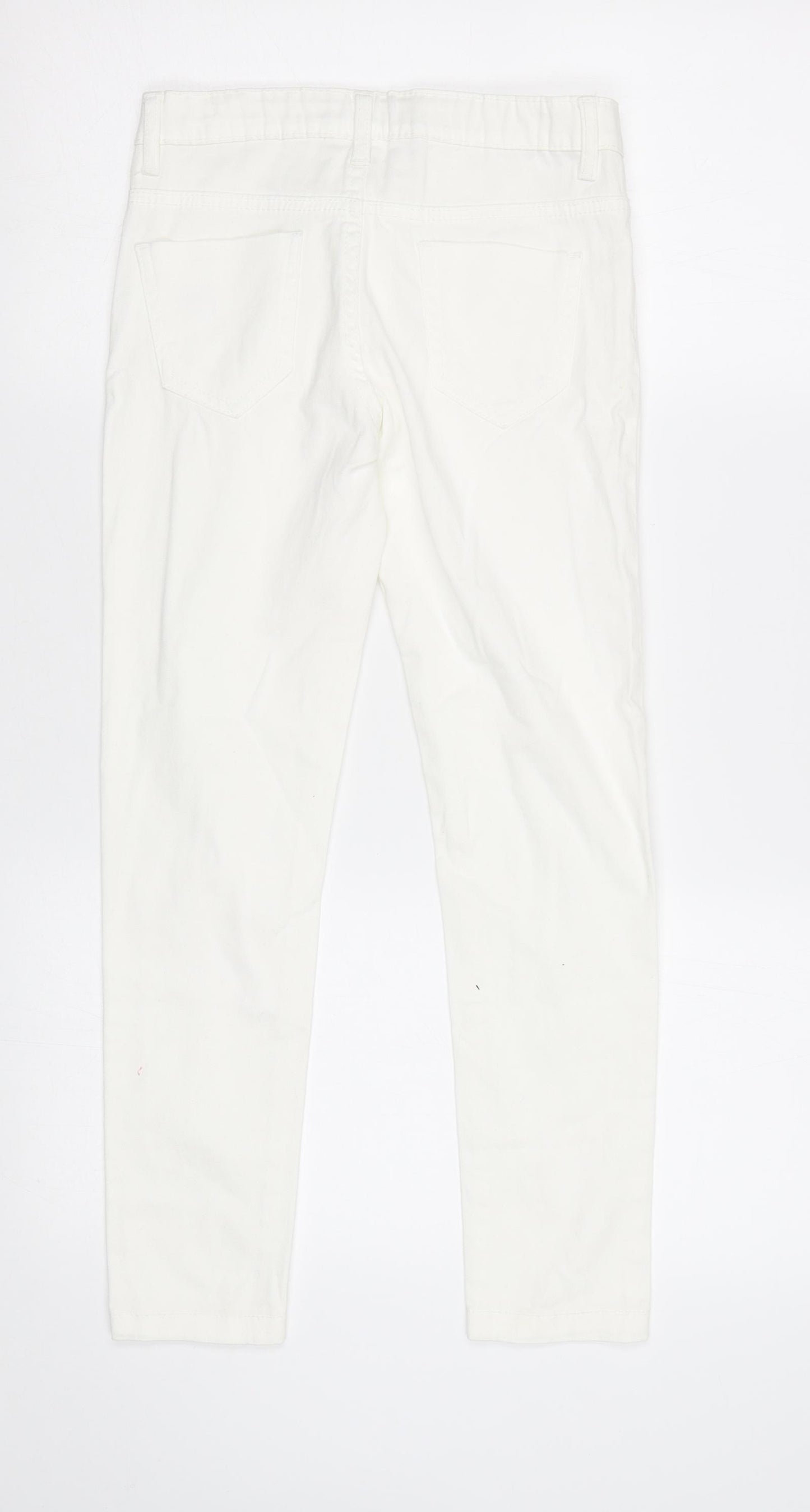 Miss E-Vie Girls White   Skinny Jeans Size 9 Years
