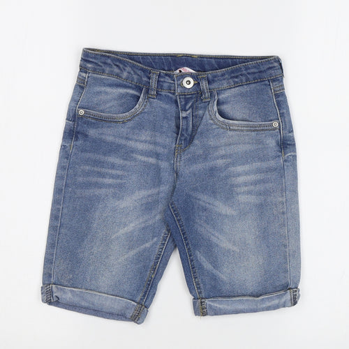 Miss E-Vie Girls Blue   Cropped Jeans Size 9 Years