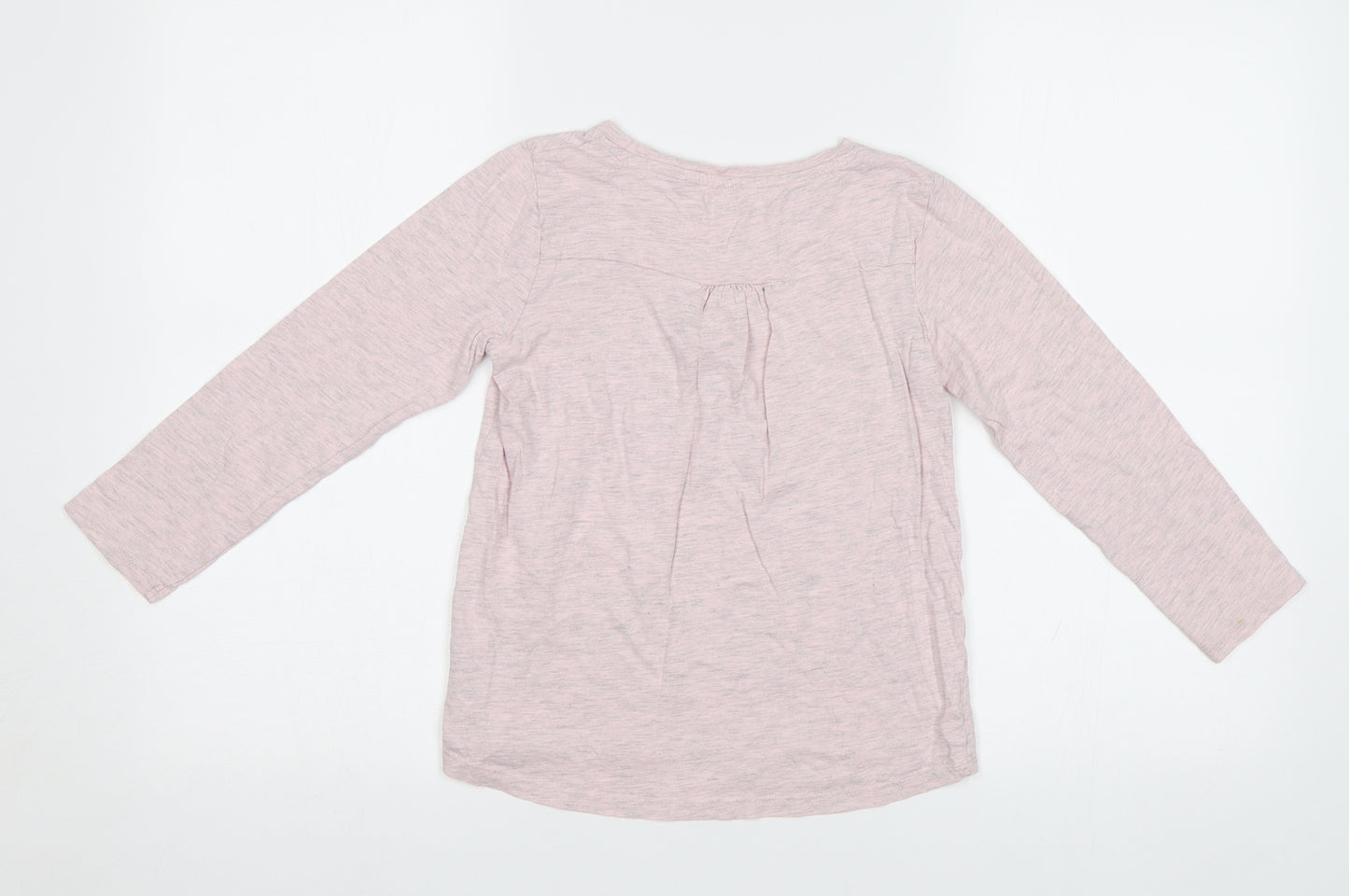 NEXT Girls Pink   Basic T-Shirt Size 9 Years  - Unicorn