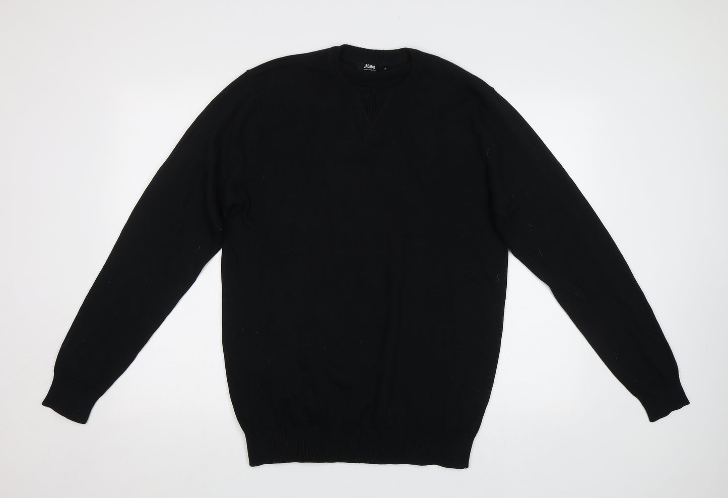 Jacamo Mens Black   Pullover Jumper Size M