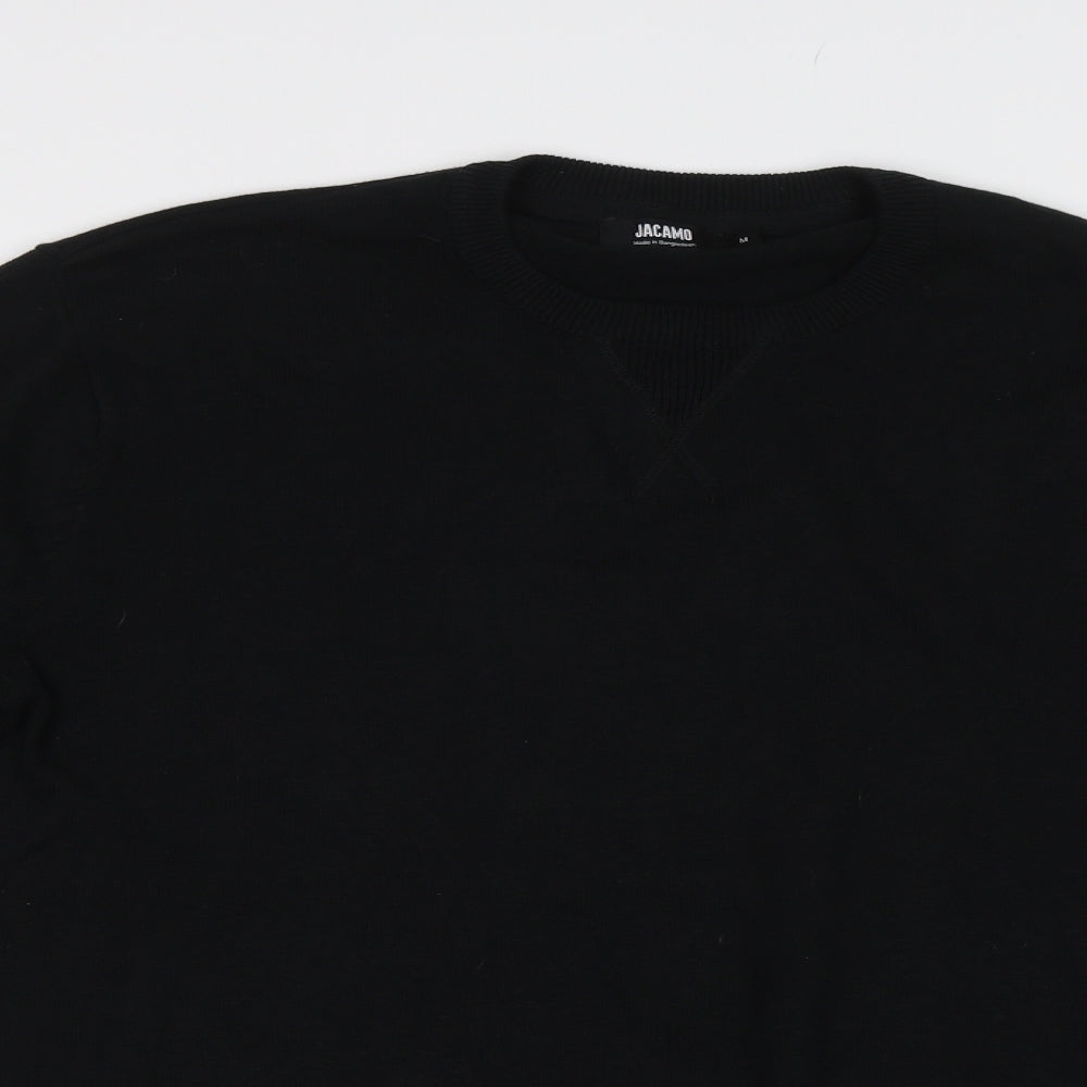 Jacamo Mens Black   Pullover Jumper Size M