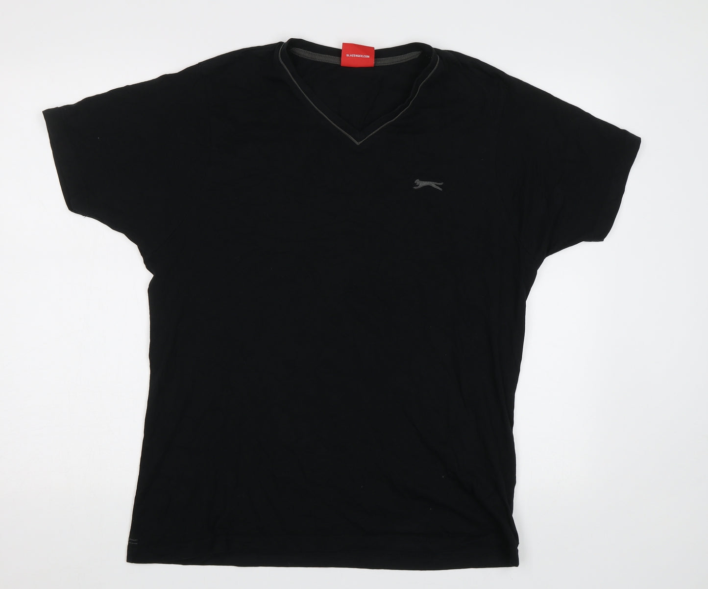 Slazenger Mens Black    T-Shirt Size L