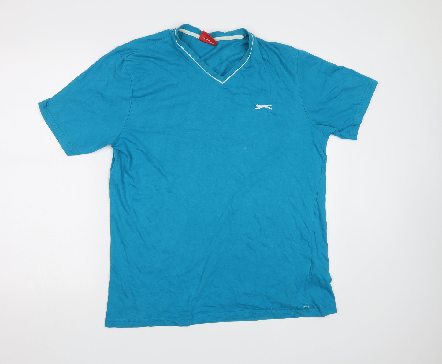 Slazenger Mens Blue    T-Shirt Size L