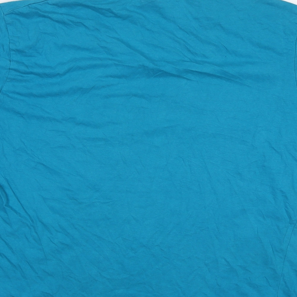 Slazenger Mens Blue    T-Shirt Size L
