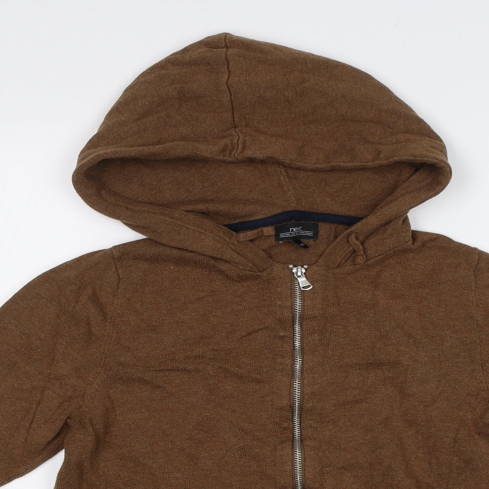 NEXT Womens Brown   Full Zip Hoodie Size XS