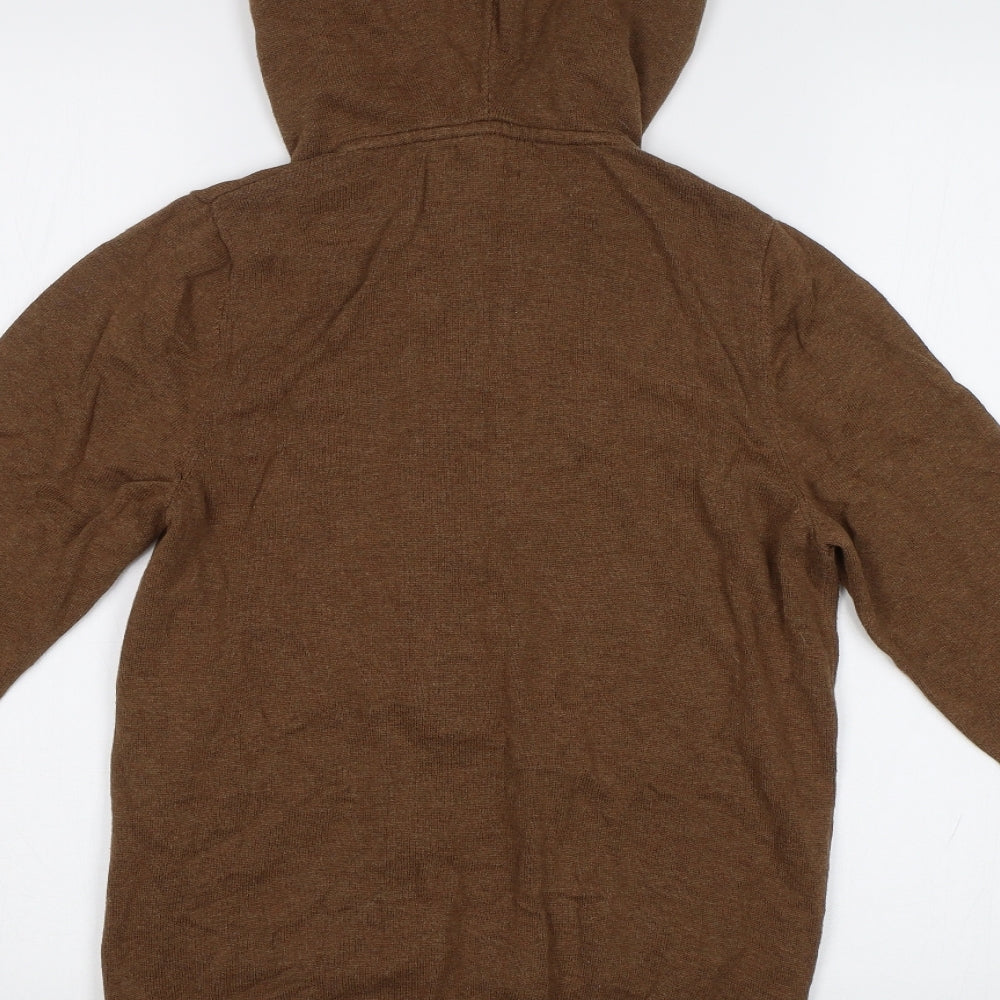NEXT Womens Brown   Full Zip Hoodie Size XS