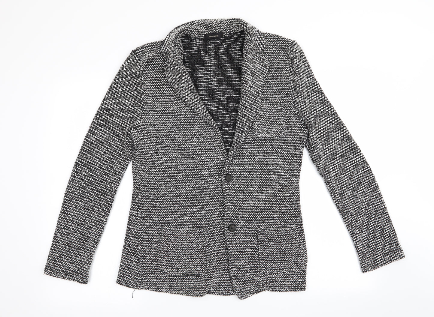 River Island Womens Black   Jacket Coatigan Size M