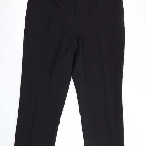 Taylor & Wright Mens Black   Trousers  Size 34 in L28 in
