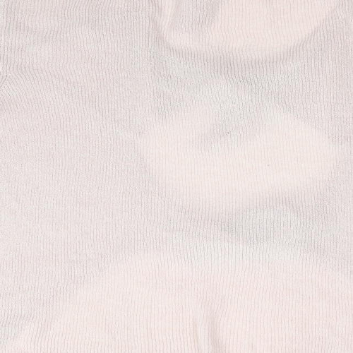 Zara Womens Pink   Pullover Jumper Size 8  - Open Back
