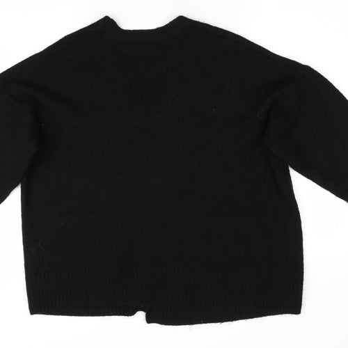 George Womens Black   Cardigan Jumper Size L