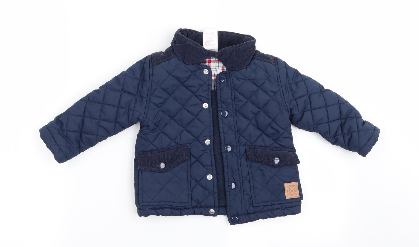 Baby Boys Blue   Jacket Coat Size 12-18 Months