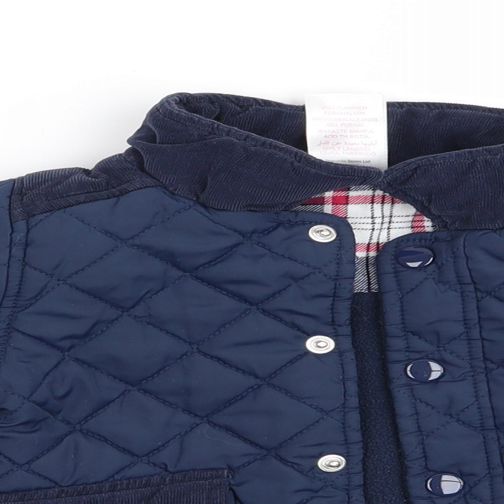 Baby Boys Blue   Jacket Coat Size 12-18 Months