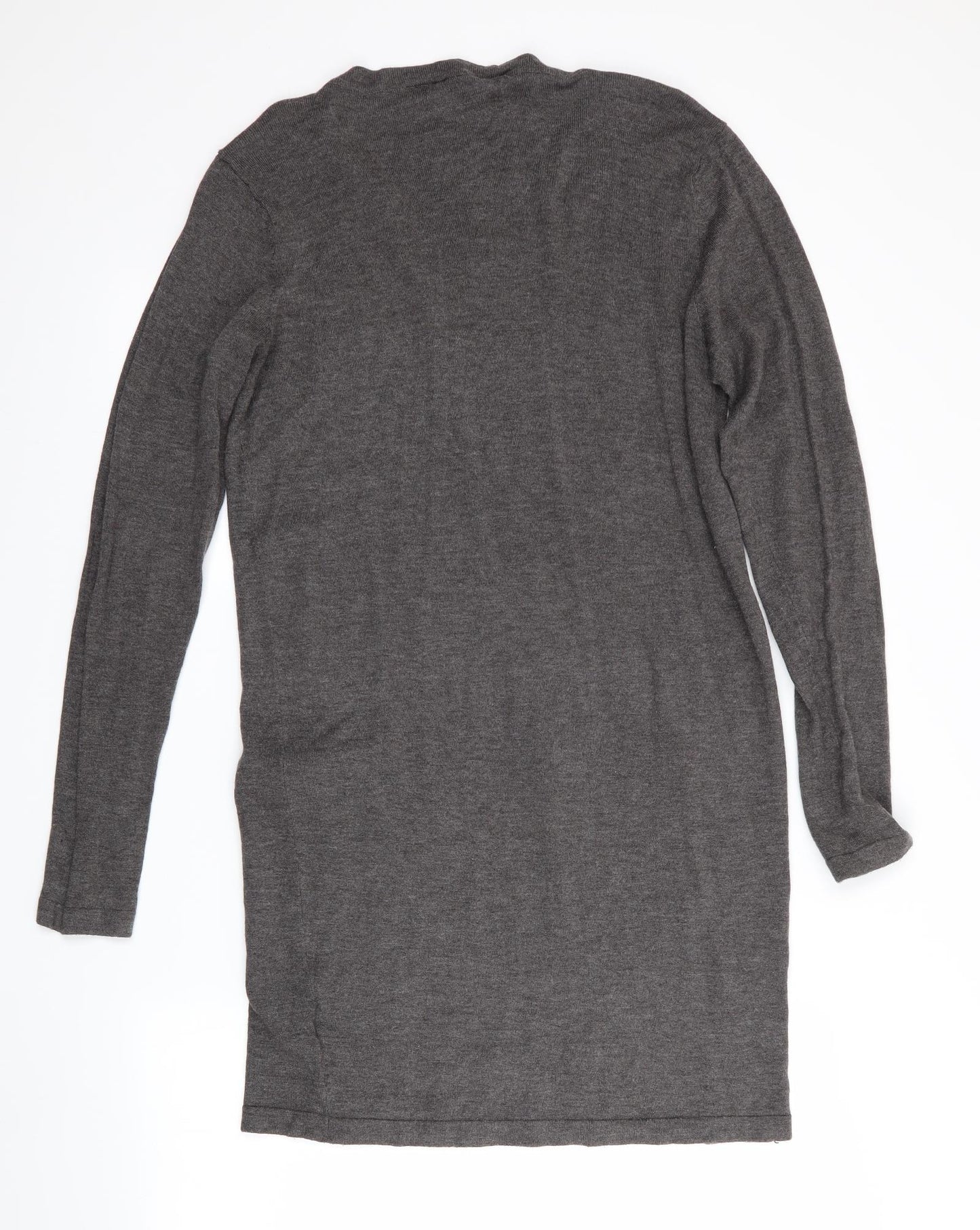 ESMARA Womens Grey   Jumper Dress  Size 14  - Zip Detail pockets