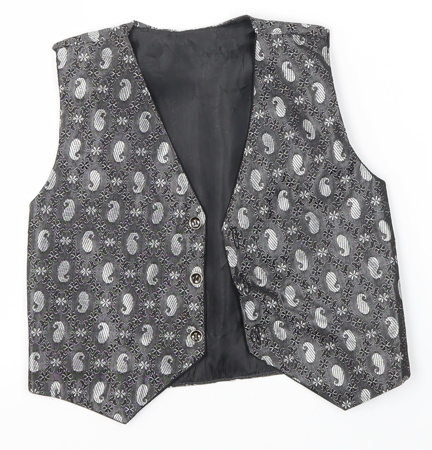 Preworn Boys Grey   Jacket  Size 18-24 Months  - Waistcoat Suit