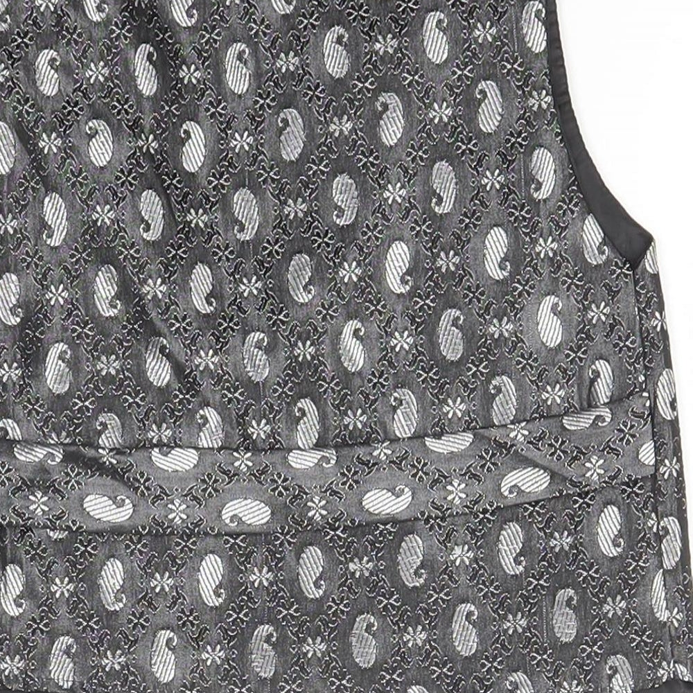 Preworn Boys Grey   Jacket  Size 18-24 Months  - Waistcoat Suit