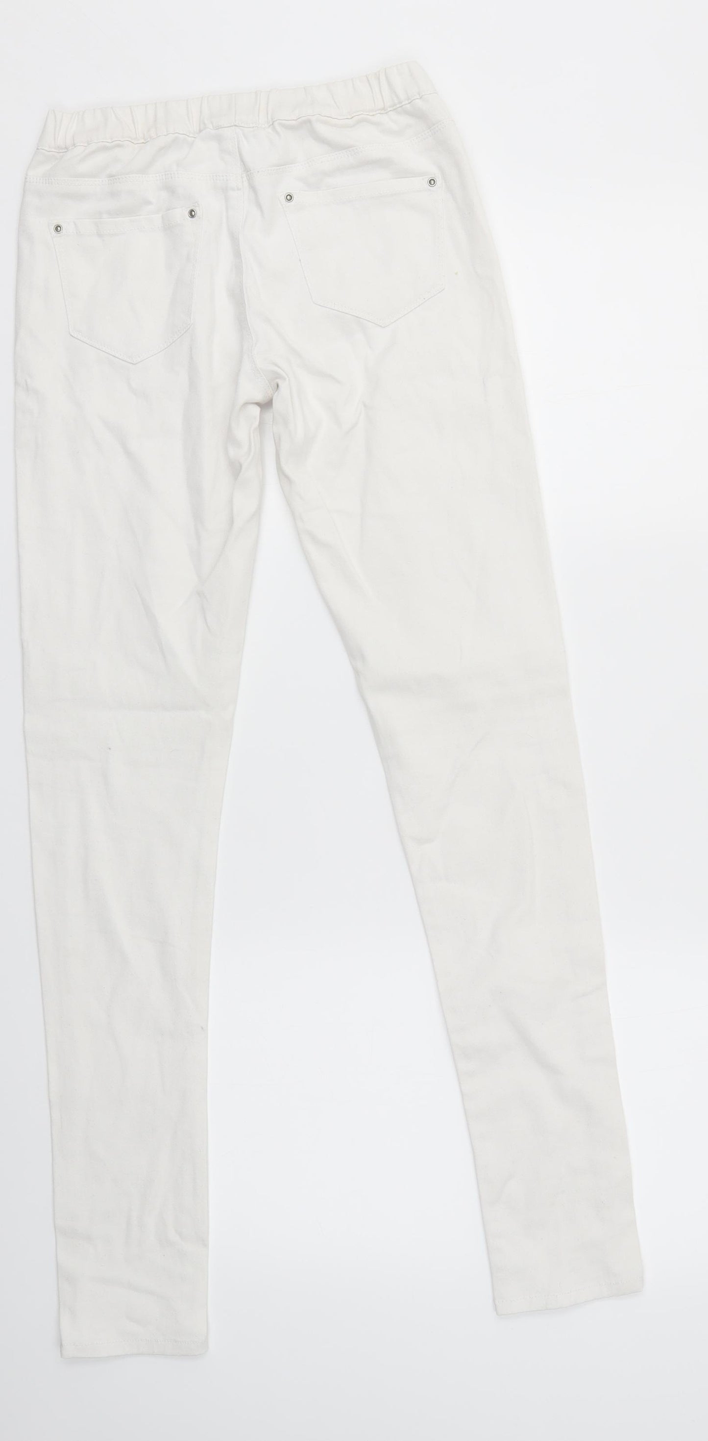 Primark Womens White   Jegging Jeans Size 6 L30 in