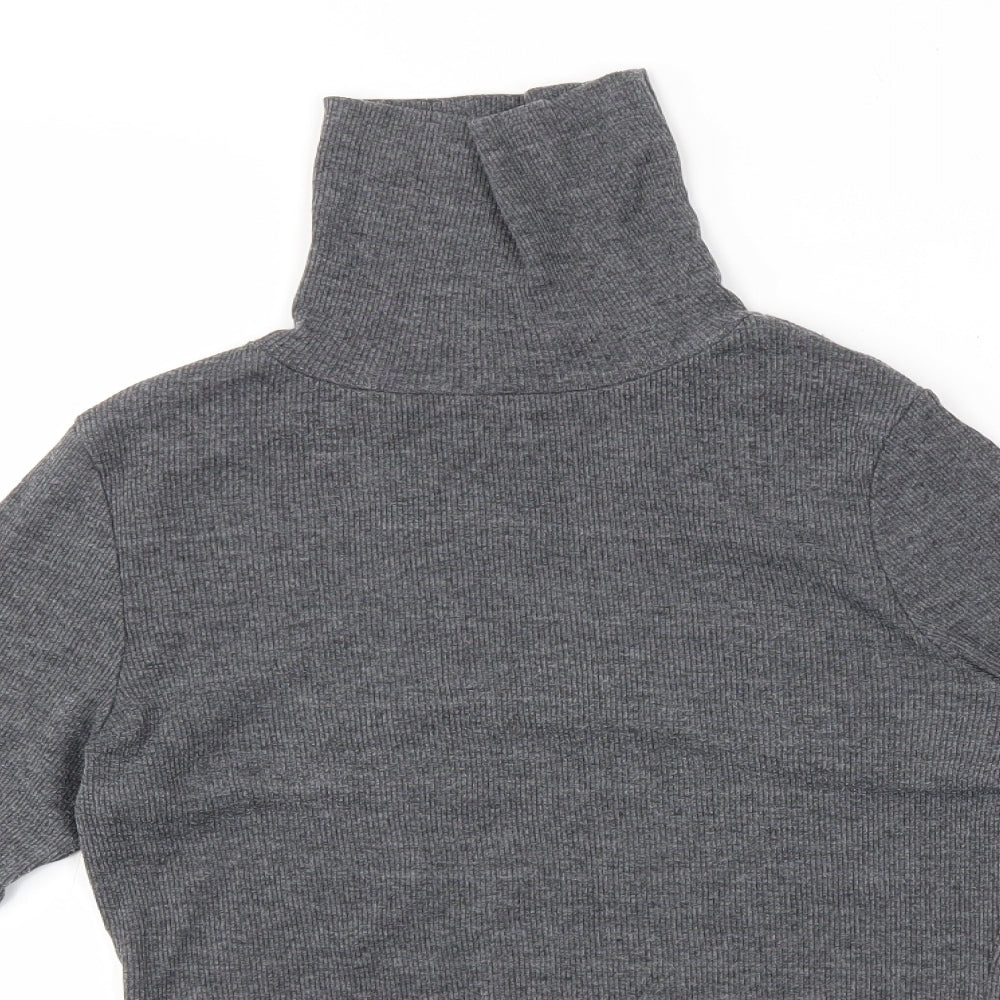 New Look Womens Grey   Basic T-Shirt Size 14