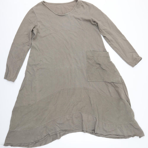 Preworn Womens Beige   A-Line  Size XL