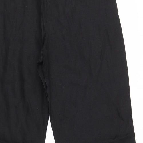 MARKS & SPENCERS Womens Black   Trousers  Size 14 L26 in