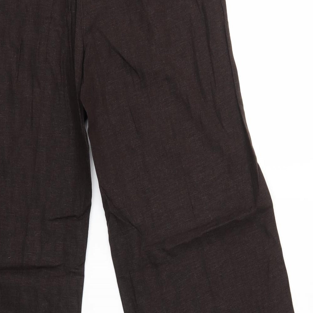 Just Elegance Womens Brown   Trousers  Size 12 L30 in