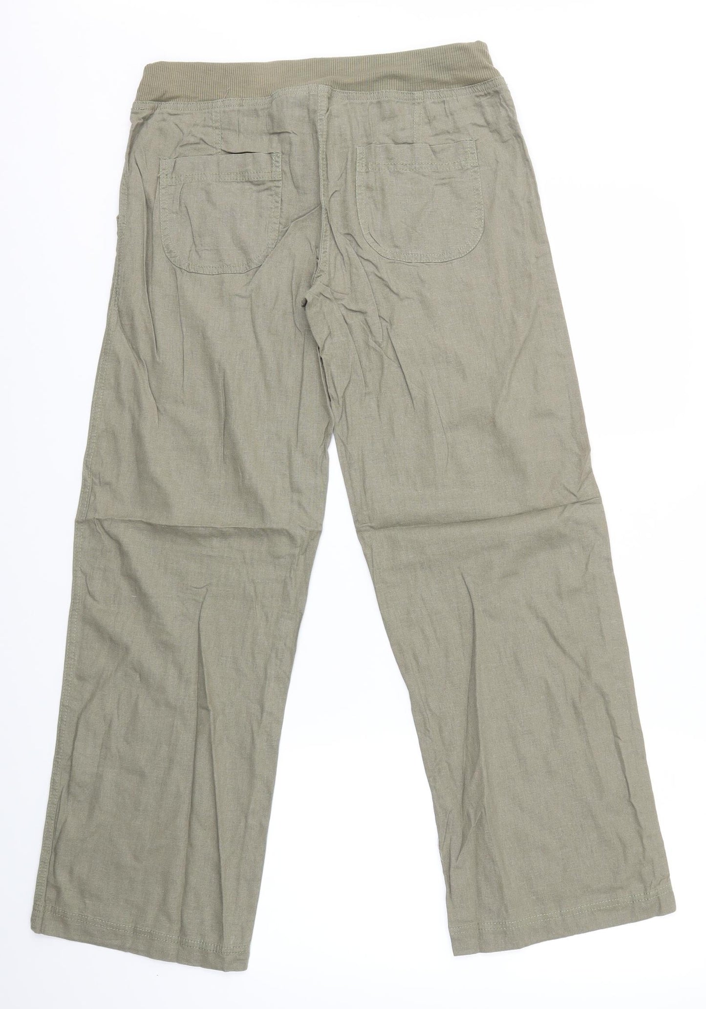 Classic Womens Green   Trousers  Size 12 L29 in
