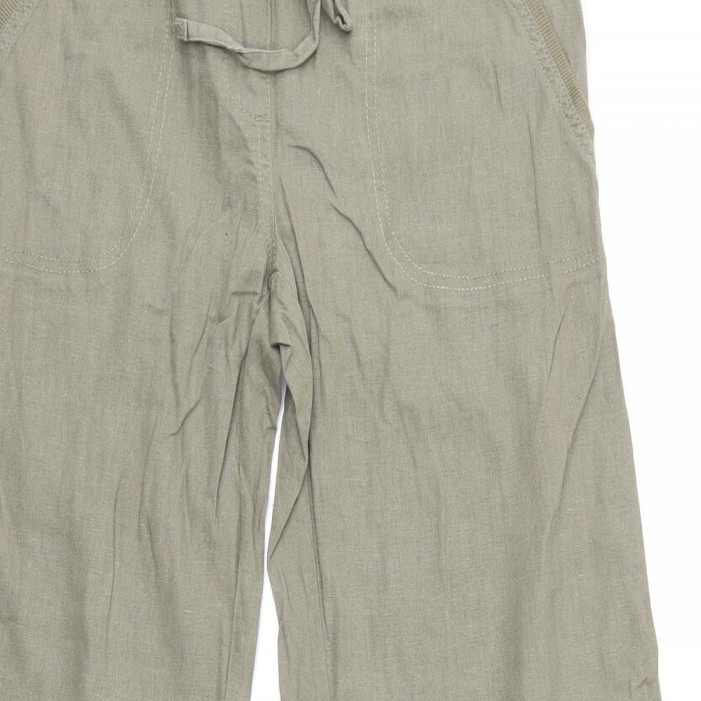 Classic Womens Green   Trousers  Size 12 L29 in