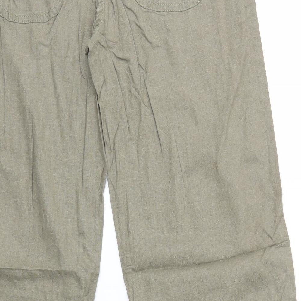 Classic Womens Green   Trousers  Size 12 L29 in