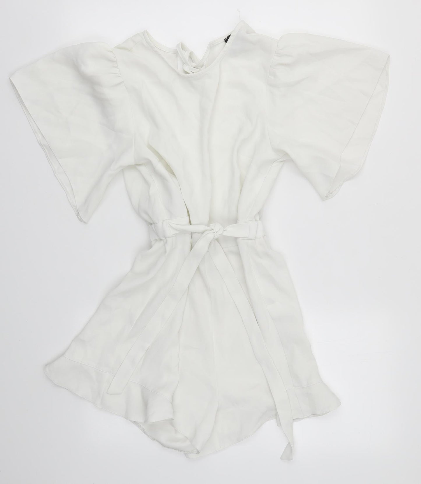 River Island Womens White   Playsuit One-Piece Size 8