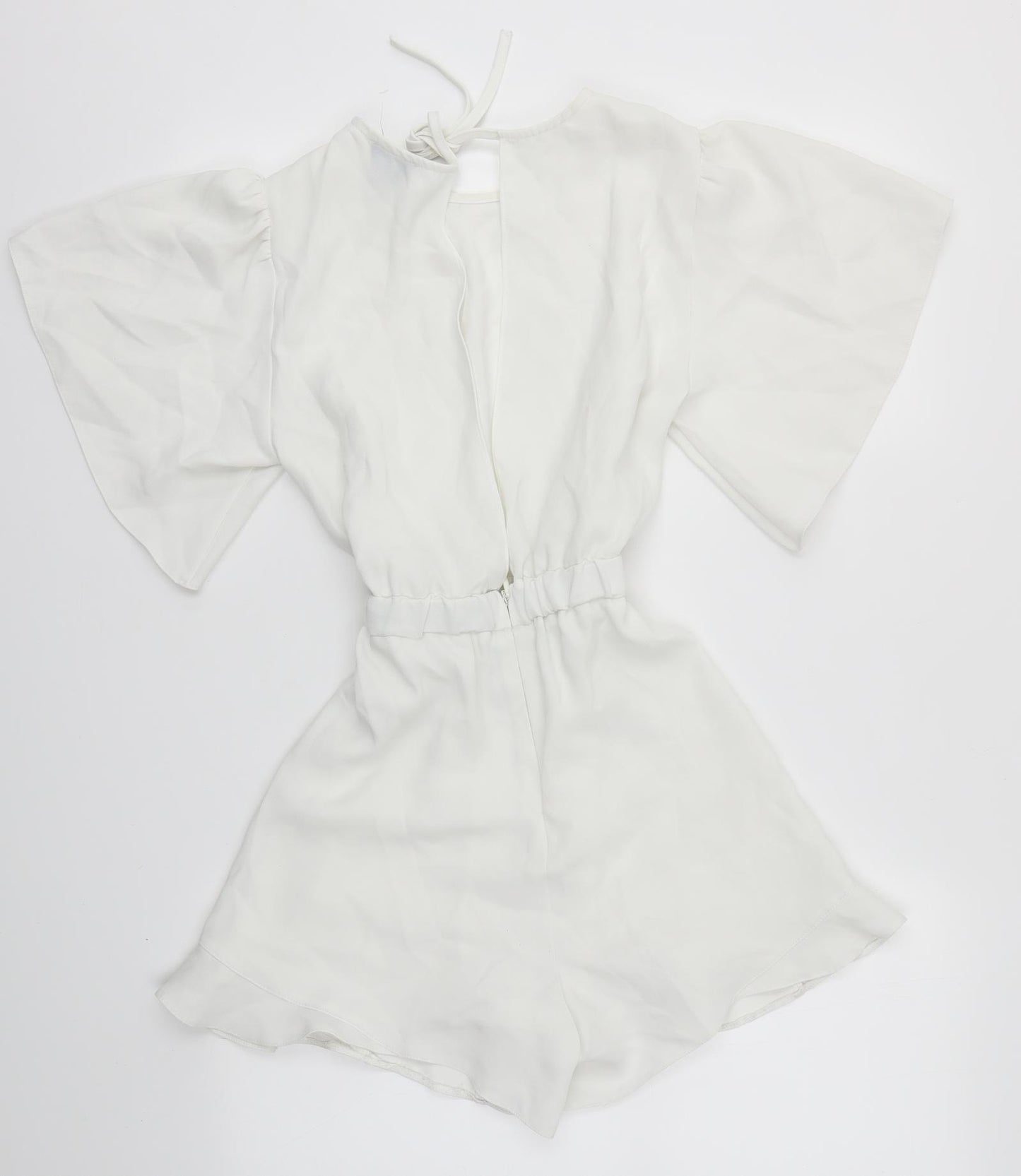 River Island Womens White   Playsuit One-Piece Size 8