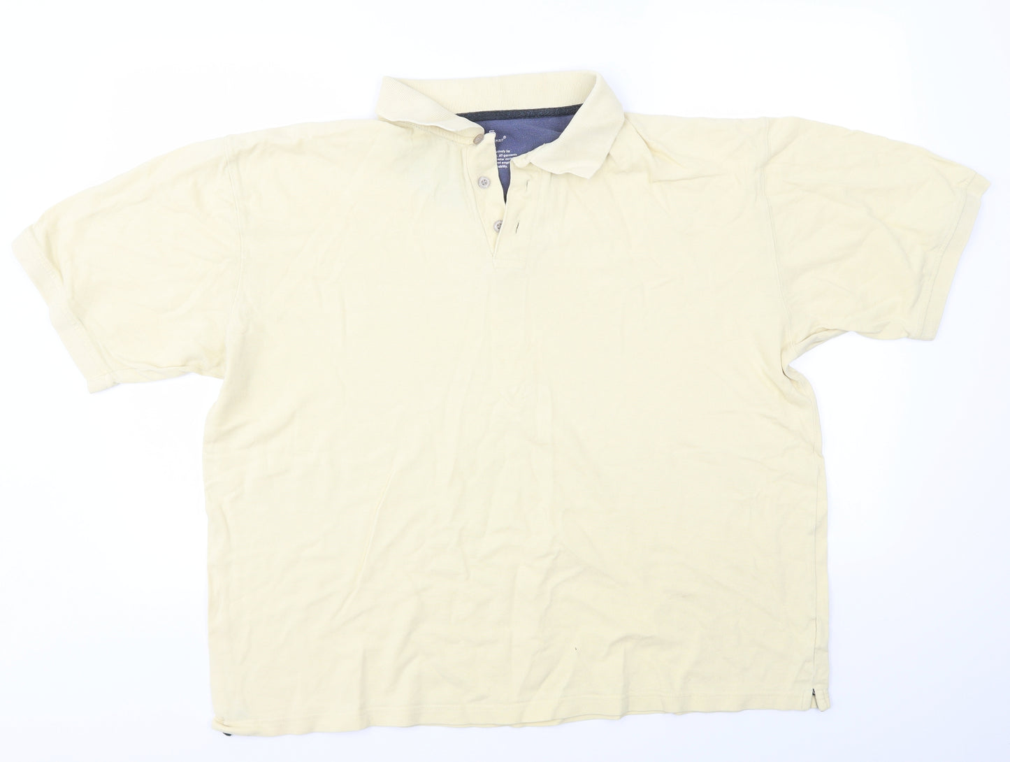 UrbanSpirit Mens Yellow    Polo Size 2XL